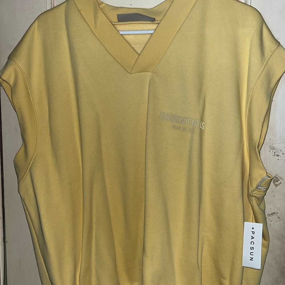 Essentials Fear of God Yellow Vest